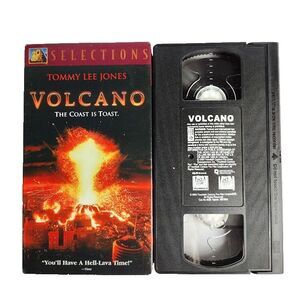Volcano VHS Movie 1991 Tommy Lee Jones PG 13 Action Disaster